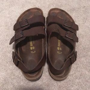 Men’s Birkenstock Milano 46 Dark Brown